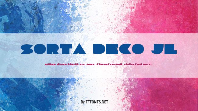 Sorta Deco JL example