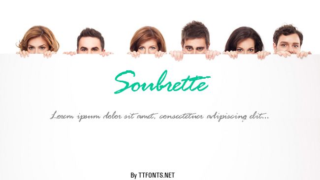 Soubrette example