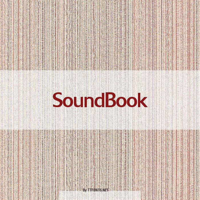SoundBook example