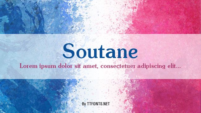Soutane example