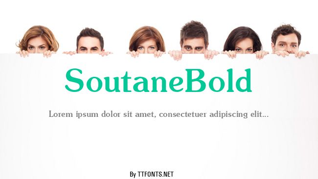 SoutaneBold example