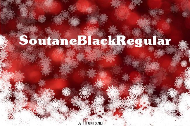 SoutaneBlackRegular example