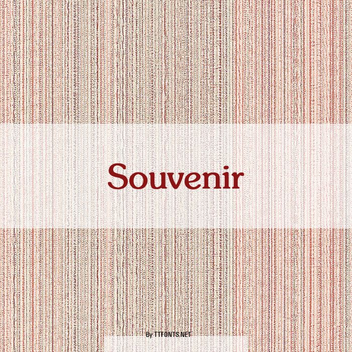 Souvenir example