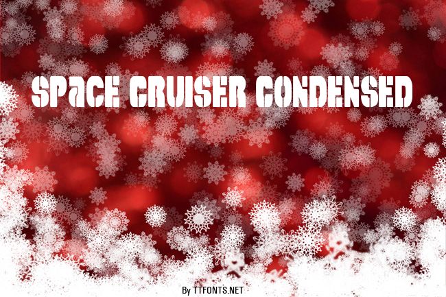 Space Cruiser Condensed example