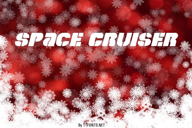 Space Cruiser example