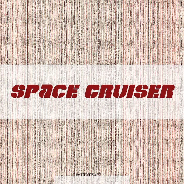 Space Cruiser example