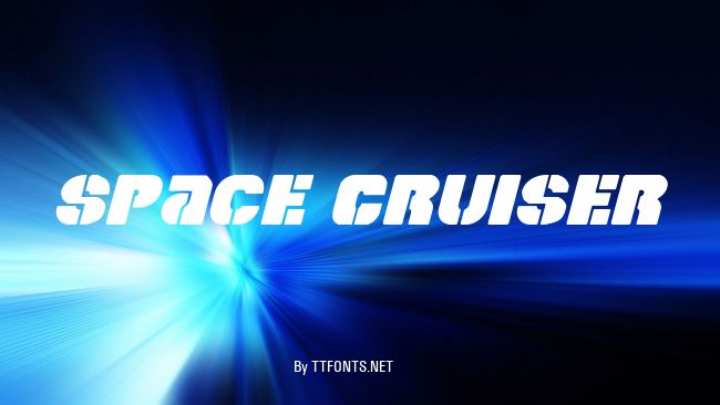 Space Cruiser example