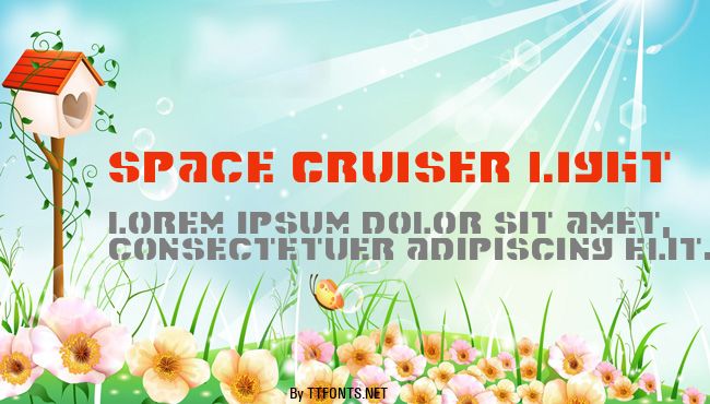 Space Cruiser Light example