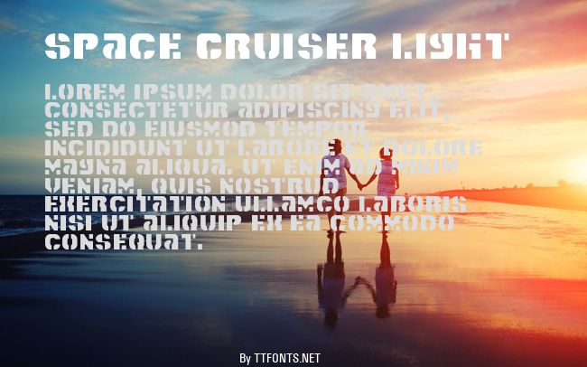 Space Cruiser Light example