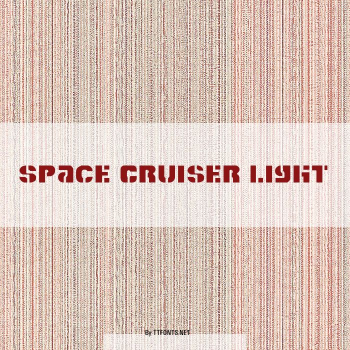 Space Cruiser Light example