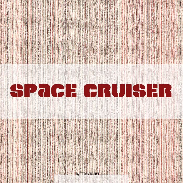 Space Cruiser example