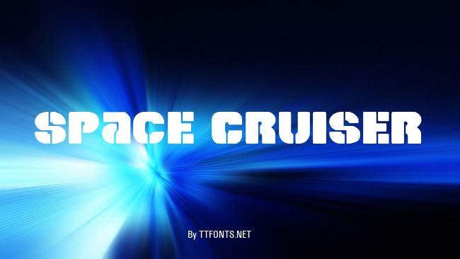 Space Cruiser example