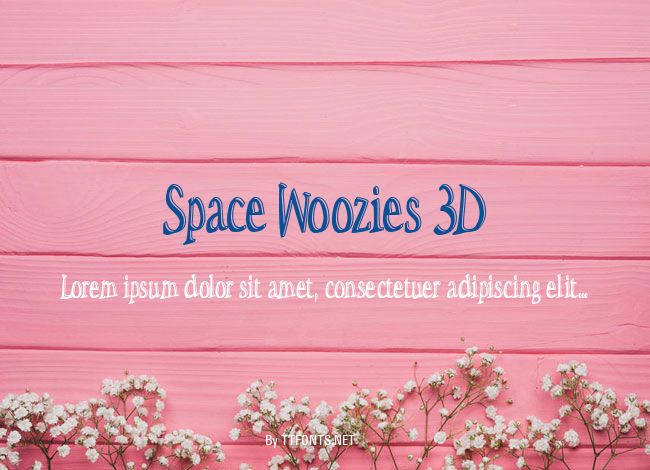 Space Woozies 3D example