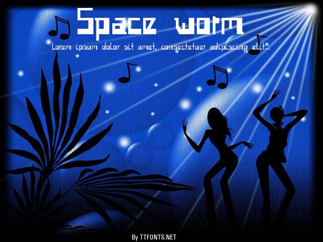 Space worm example
