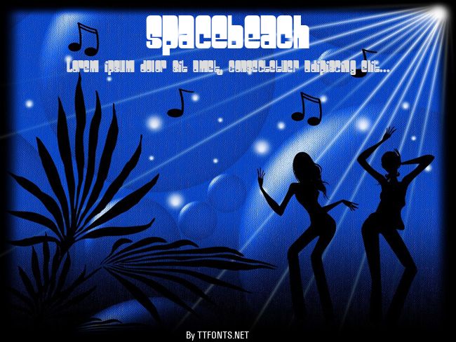 Spacebeach example