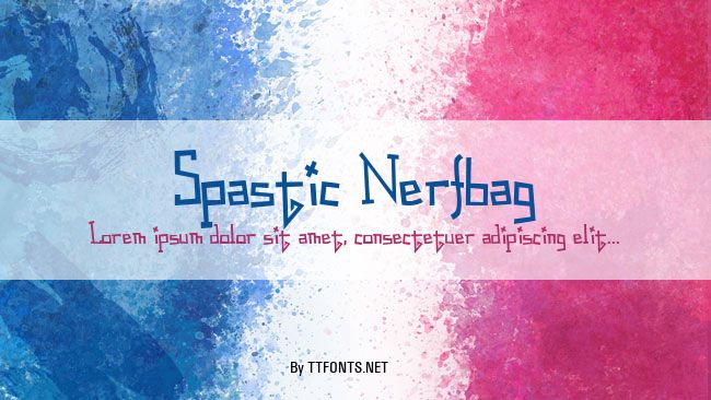 Spastic Nerfbag example