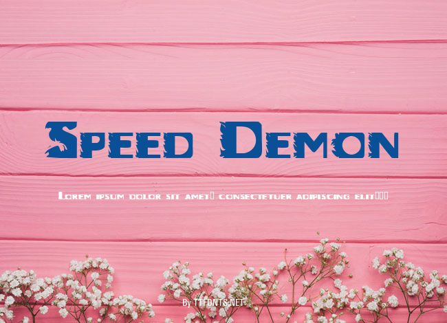 Speed Demon example