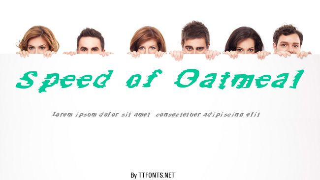 Speed of Oatmeal example