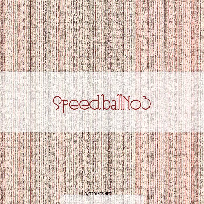 SpeedballNo3 example