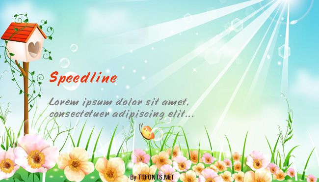 Speedline example
