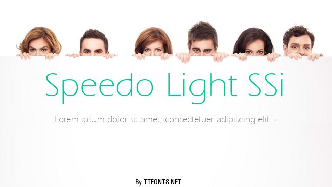 Speedo Light SSi example