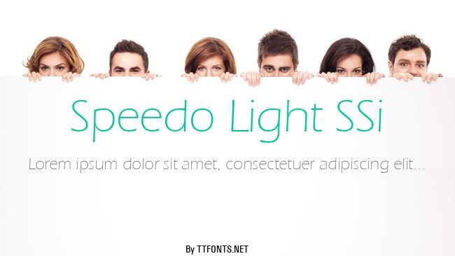 Speedo Light SSi example