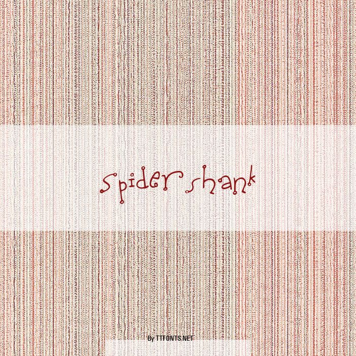 Spidershank example