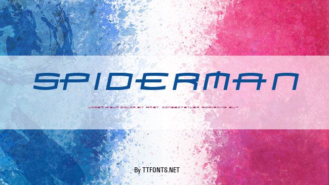Spiderman example
