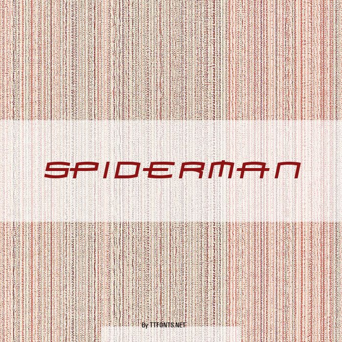 Spiderman example