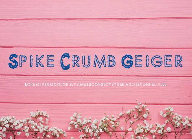 Spike Crumb Geiger example
