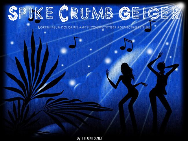 Spike Crumb Geiger example