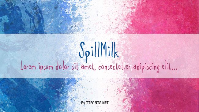 SpillMilk example