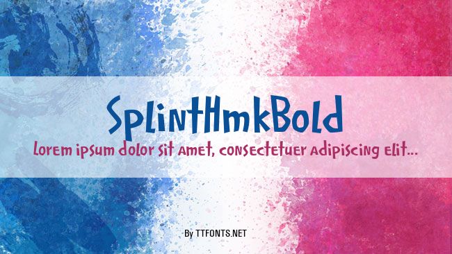 SplintHmkBold example