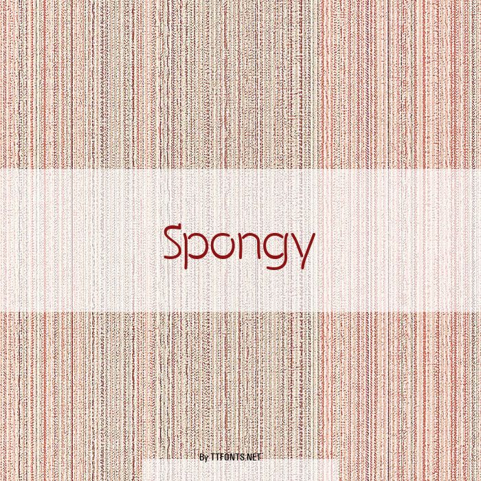 Spongy example