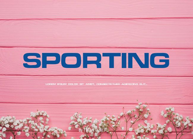 Sporting example