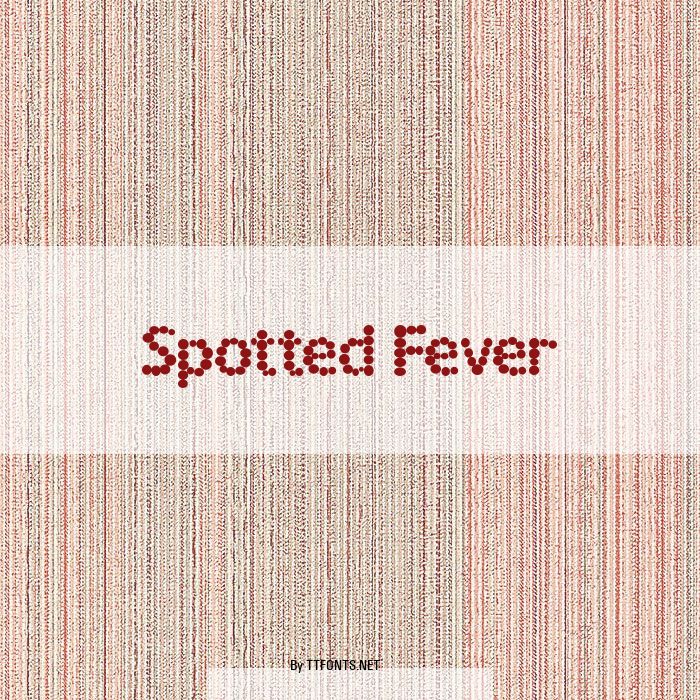 Spotted Fever example