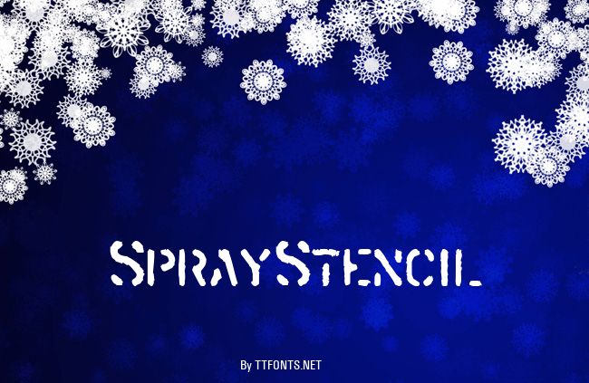 SprayStencil example