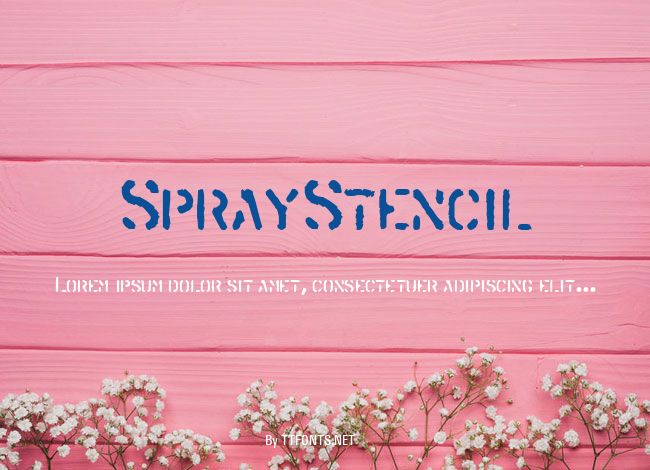 SprayStencil example