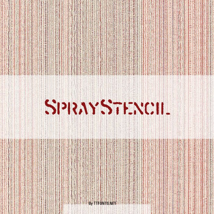 SprayStencil example