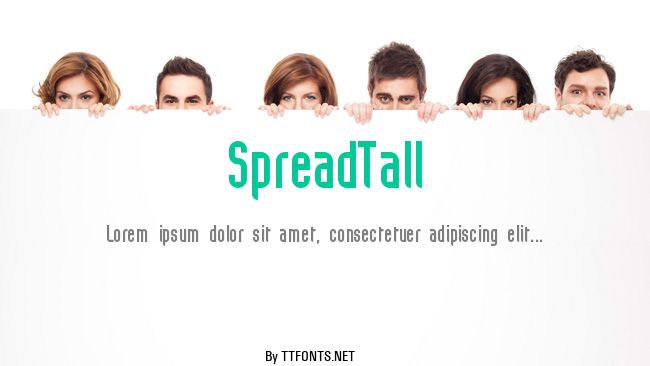 SpreadTall example
