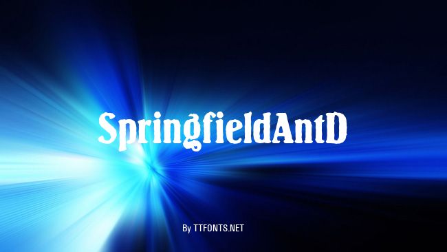 SpringfieldAntD example
