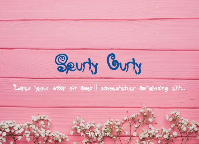 Spurly Curly example
