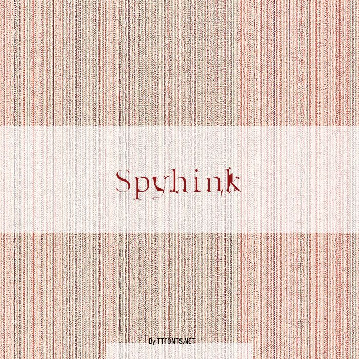 Spyhink example