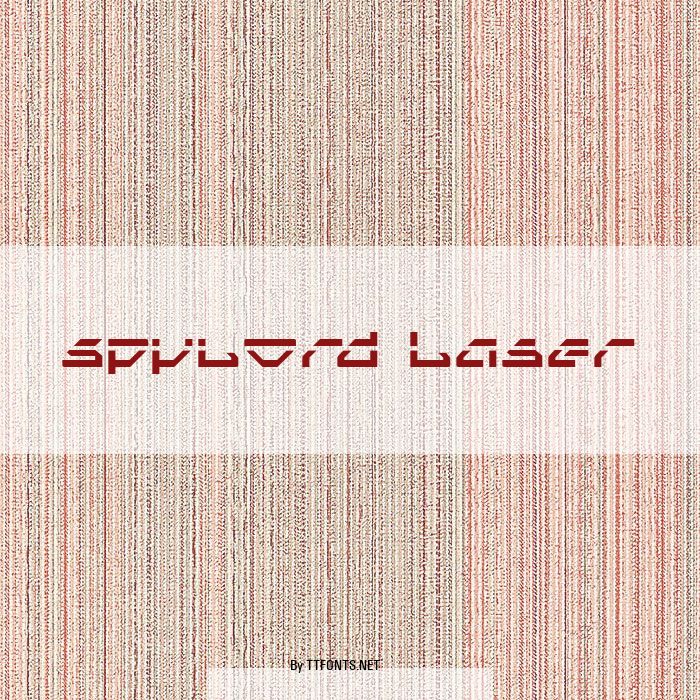 Spylord Laser example