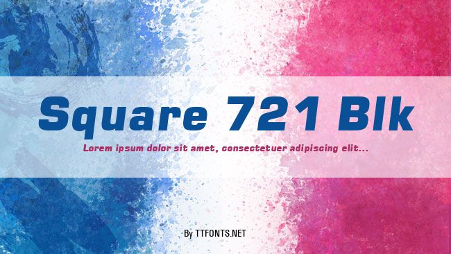 Square 721 Blk example