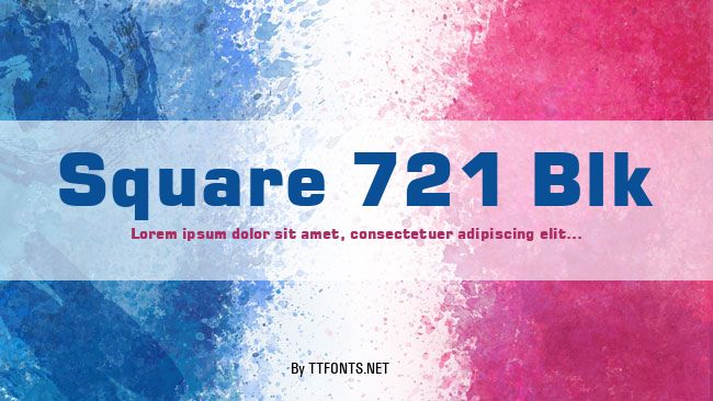 Square 721 Blk example