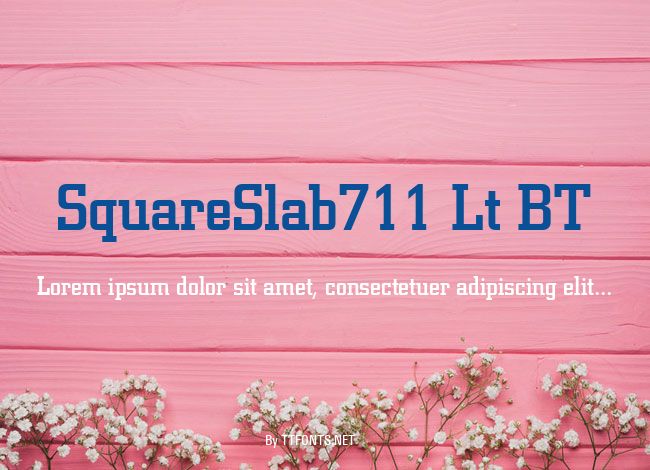 SquareSlab711 Lt BT example