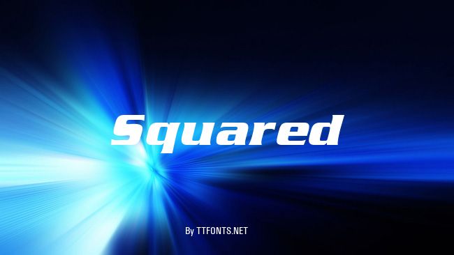 Squared example