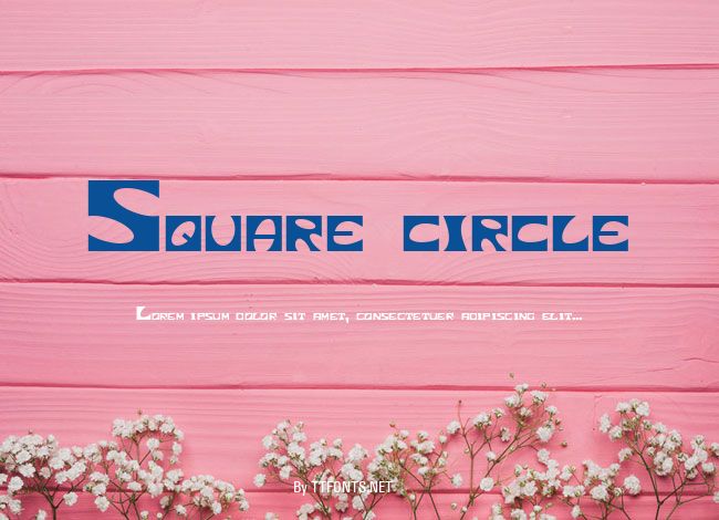 Square circle example