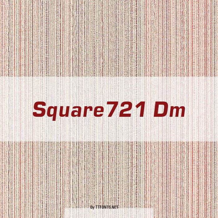 Square721 Dm example